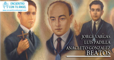 Jorge Vargas, Luis Padilla, Anacleto González, Beatos Mexicanos